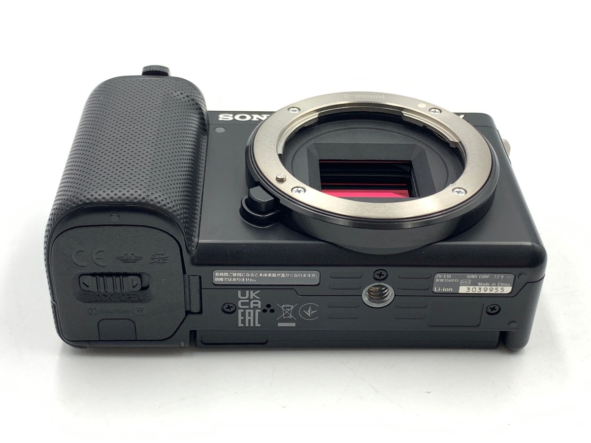 中古：B(並品)】ソニー VLOGCAM ZV-E10 ボディ ブラック | 2444690024959