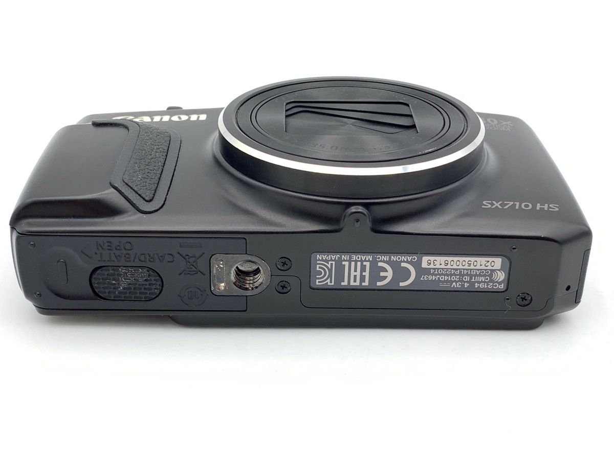 中古：B(並品)】キヤノン PowerShot SX710 HS ブラック | 2444690029077