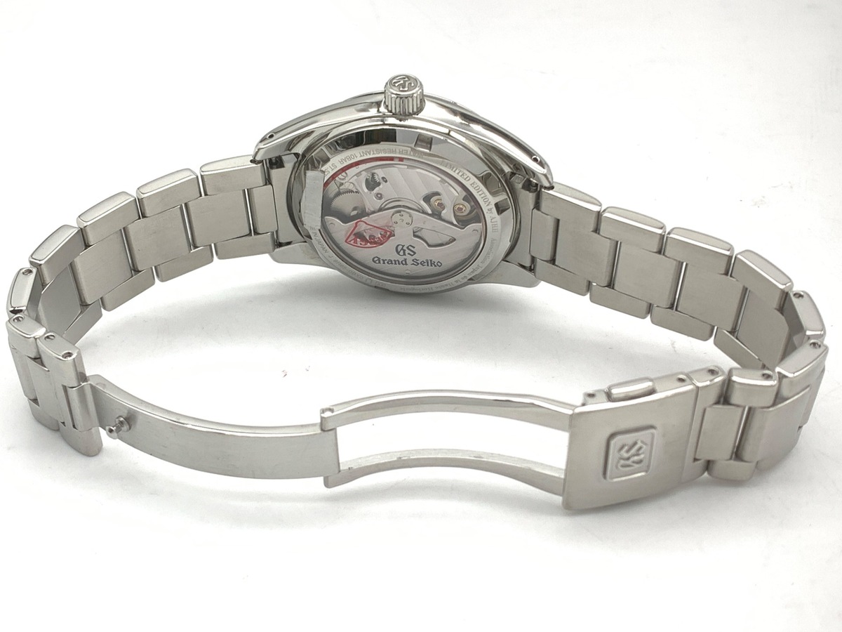 グランドセイコー スプリングドライブ ホワイト SBGA129/9R65-0BX0 ステンレススティール