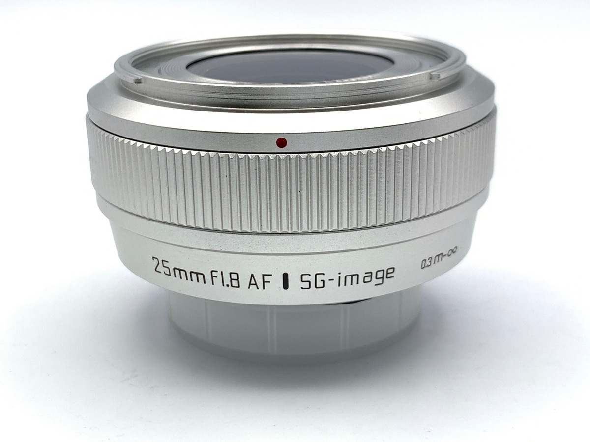 SG-image AF25mm F1.8 フジフイルムX用 APS-C シルバー