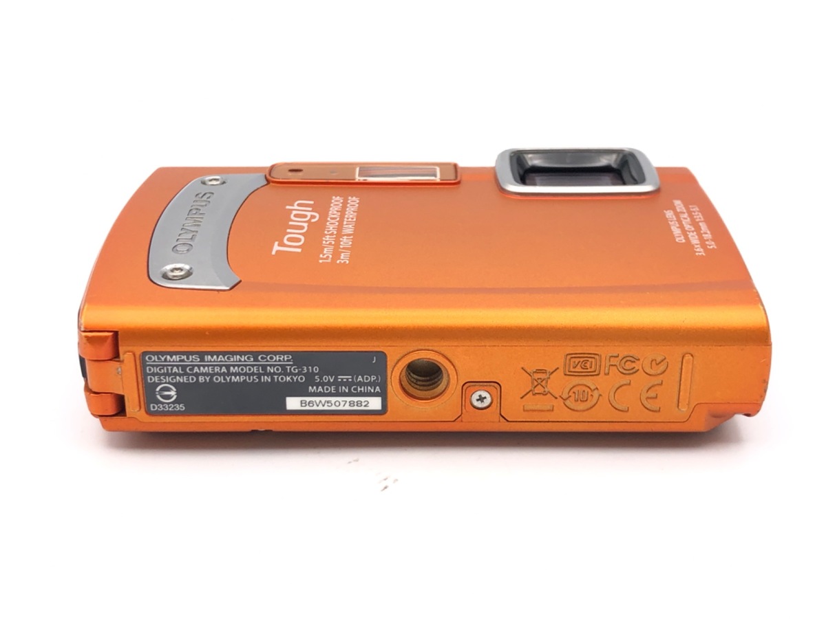 OLYMPUS - 【中古】(オリンパス) OLYMPUS TOUGH TG-310 オレンジ OLYMPUS - 【中古】(オリンパス) OLYMPUS TOUGH TG-310 オレンジ