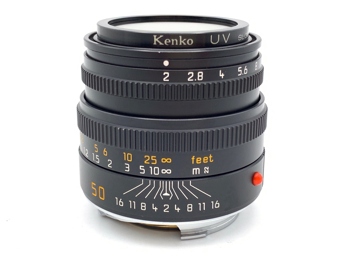 【中古】ライカ ズミクロンM 50mm F2 フード内蔵 ブラック
