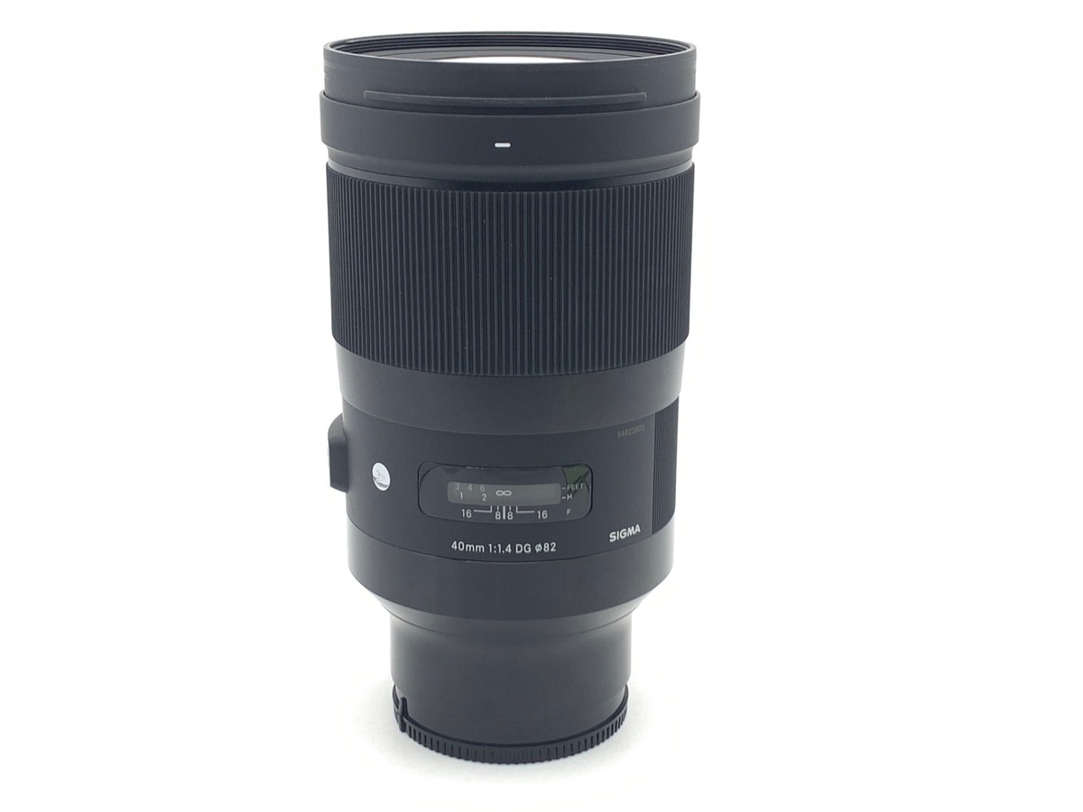40mm F1.4 DG HSM [ソニーE用] 中古価格比較 - 価格.com