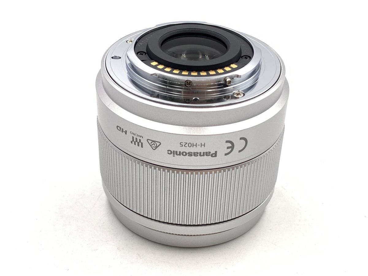 LUMIX G 25/1.7 ASPH. シルバー (H-H025-S)