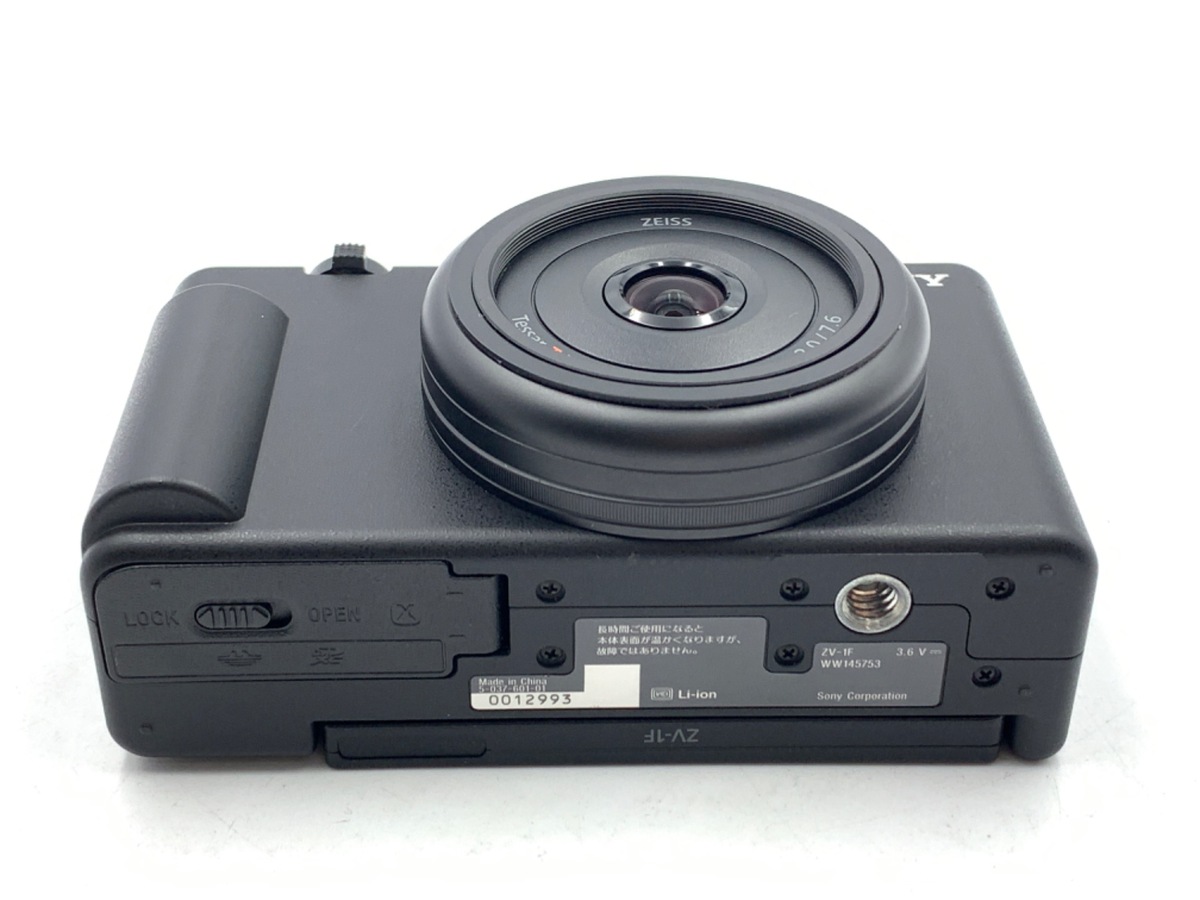 Sony ZV‑1F カメラ（中古）＋付属品多数 中古：B(並品)】ソニー VLOGCAM ZV-1F B ブラック | 2444800015877