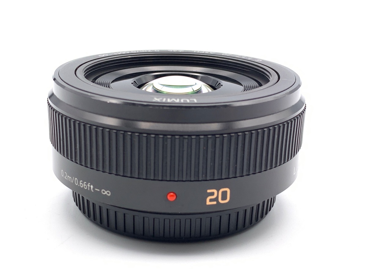 LUMIX G 20mm/F1.7 II ASPH. H-H020A-K [ブラック] 中古価格比較