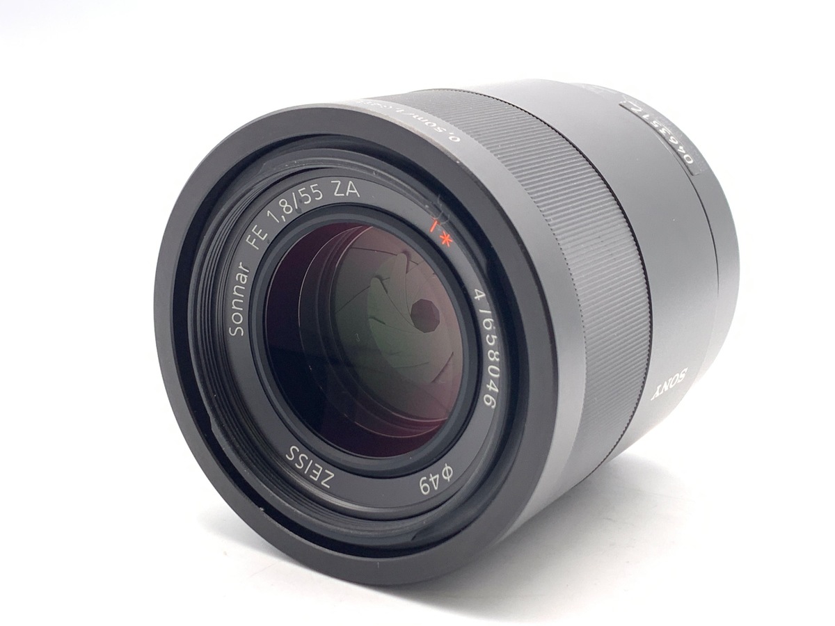 SONY ソニー Sonnar T* FE 55mm F1.8 ZA 中古 ソニー(SONY) Sonnar T* FE 55mm F1.8 ZA [SEL55F18Z]の買取価格