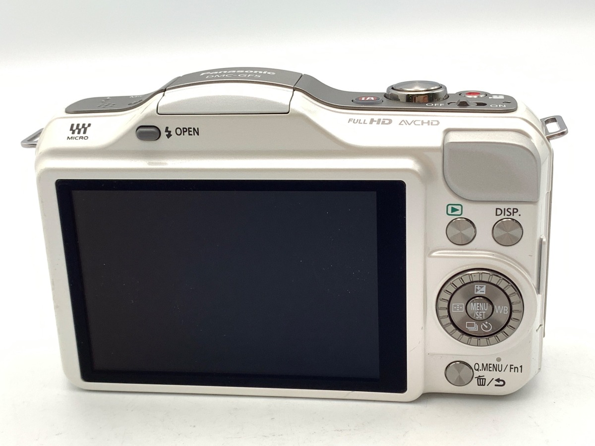 中古：AB(良品)】パナソニック LUMIX DMC-GF5-W ボディ シェルホワイト