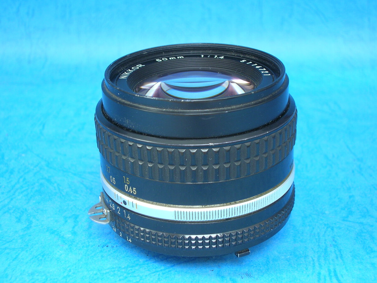 中古：C(やや難あり)】ニコン Ai Nikkor 50mm F1.4S | 2444830078903