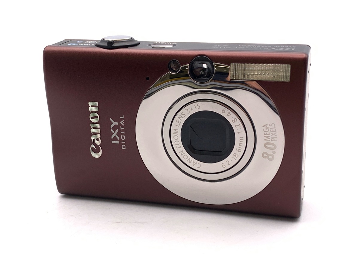 デジカメ　Canon IXY DIGITAL ブラウン IXY キヤノン Canon DIGITAL 20 IS ブラウン ファインダー搭載 光学4倍