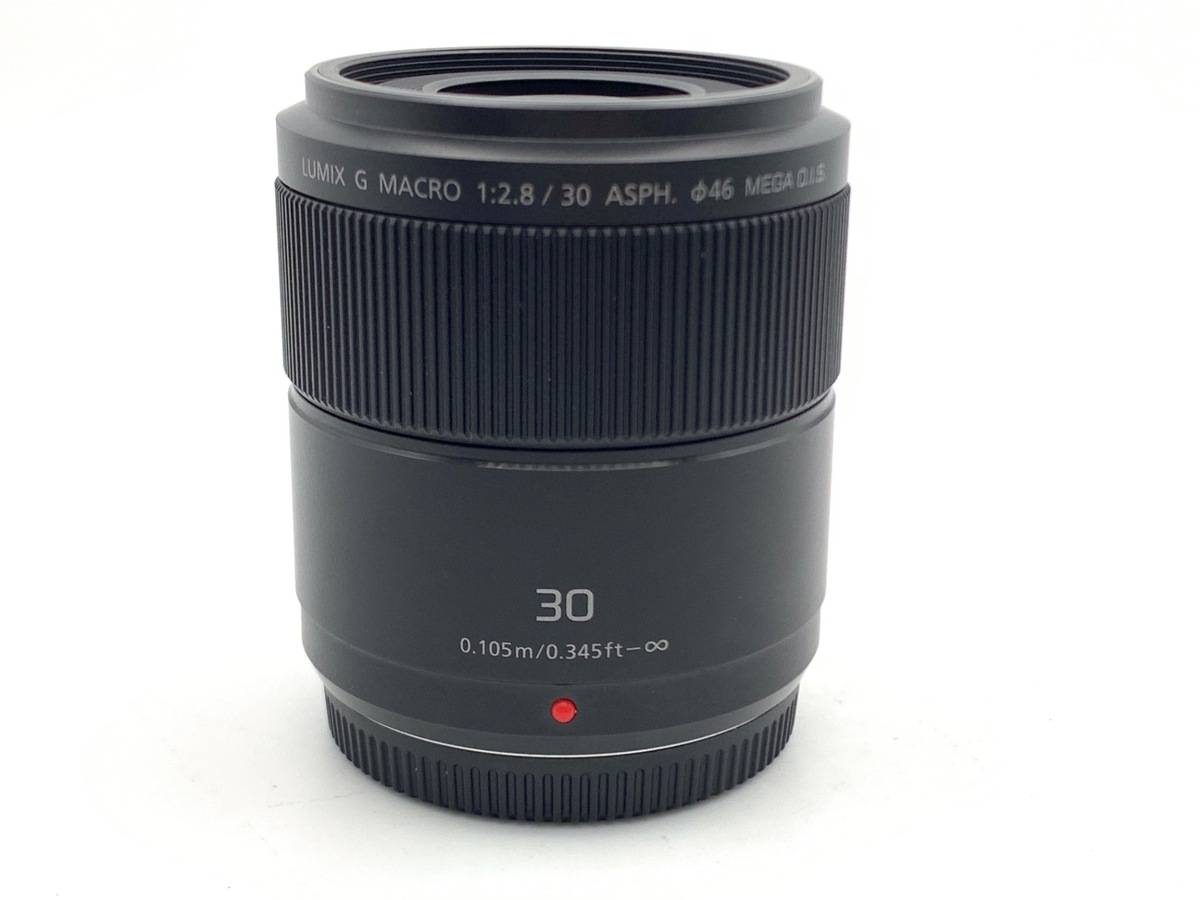 美品　LUMIX マクロレンズ　30mm F2.8 H-HS030 中古：AB(良品)】パナソニック LUMIX G MACRO 30mm F2.8 ASPH. MEGA
