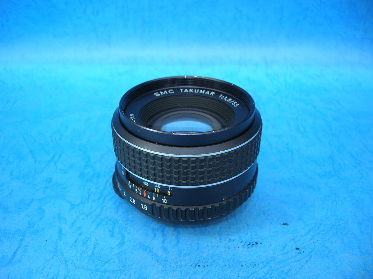 【光学美品】SMC Takumar 55mm F1.8（後期型） オールドレンズ】「ペンタックス スーパータクマー55mm F1.8」と