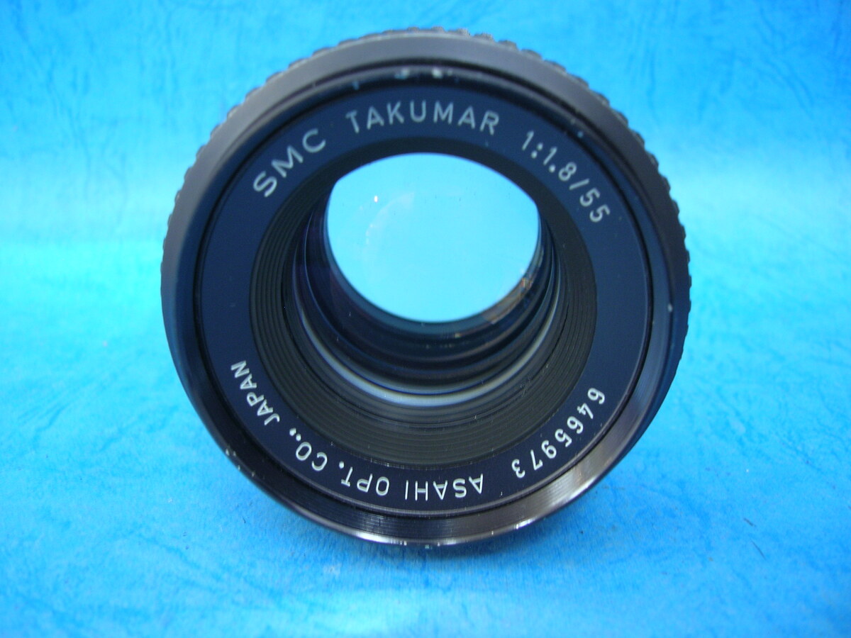 中古：C(やや難あり)】ペンタックス smc TAKUMAR 55mm F1.8 New