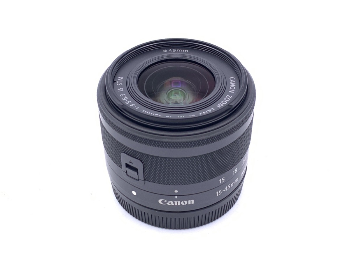 中古】キヤノン EF-M15-45mm F3.5-6.3 IS STM グラファイト 在庫一覧