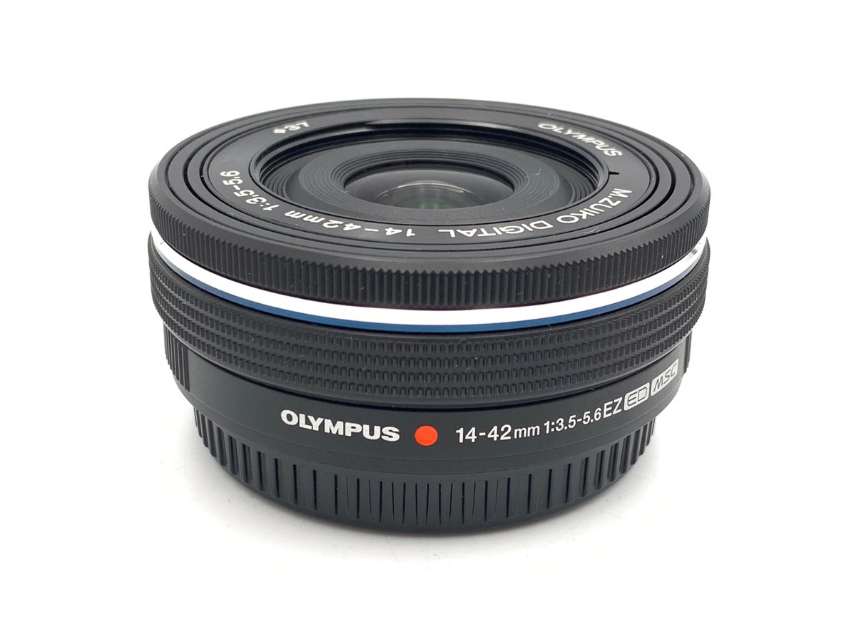 中古】オリンパス M.ZUIKO DIGITAL ED 14-42mm F3.5-5.6 EZ ブラック