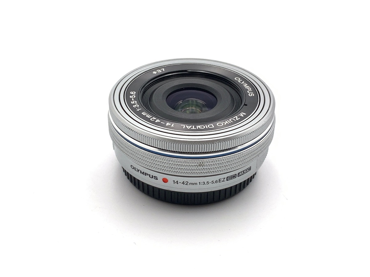 中古】オリンパス M.ZUIKO DIGITAL ED 14-42mm F3.5-5.6 EZ シルバー