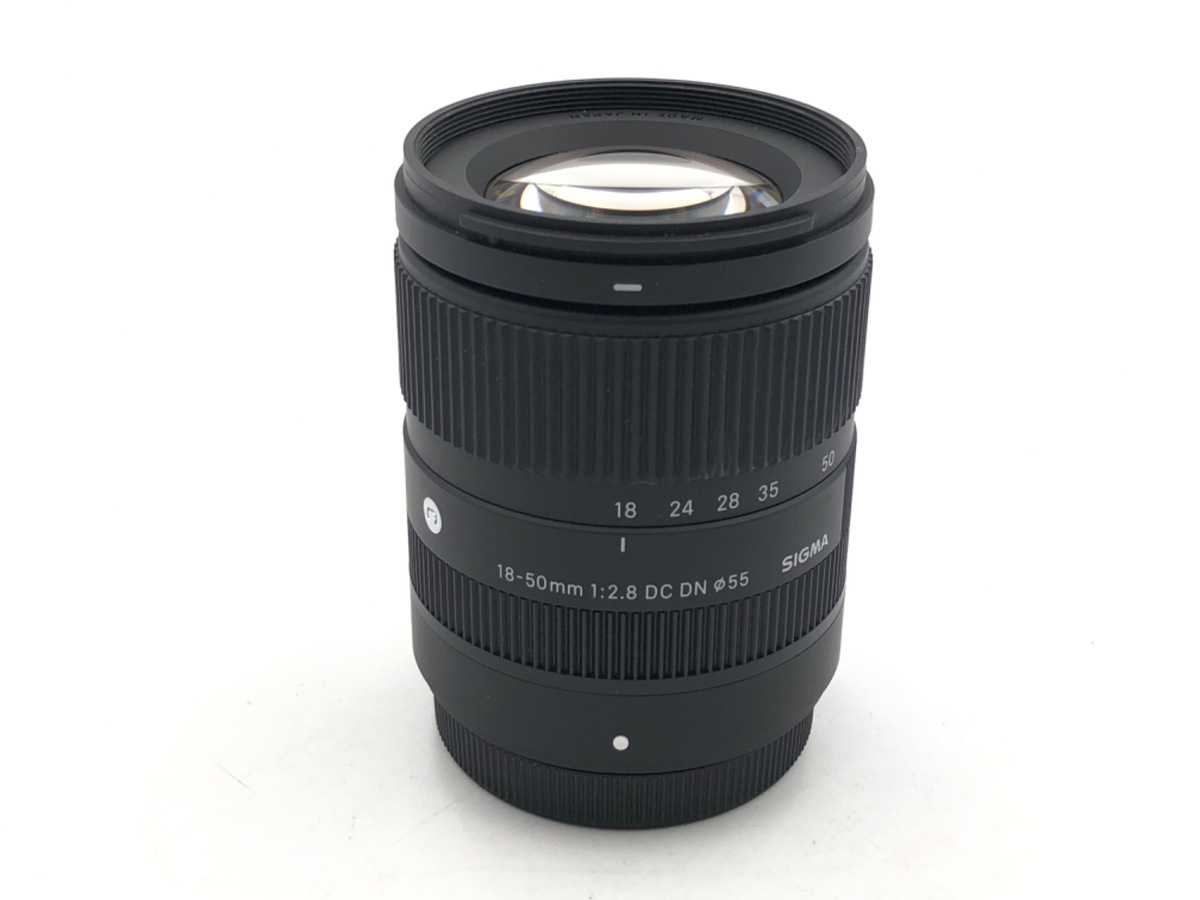 SIGMA 18-50mm F2.8 DC DN RFレンズ　中古 中古】シグマ 18-50mm F2.8 DC DN Contemporary フジフイルムX用 在庫