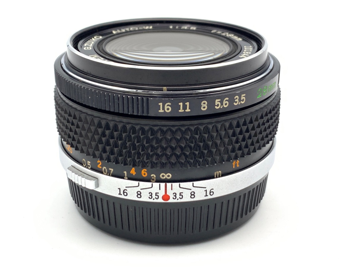 中古】オリンパス G.ズイコー オート-W 28mm F3.5 在庫一覧｜カメラの