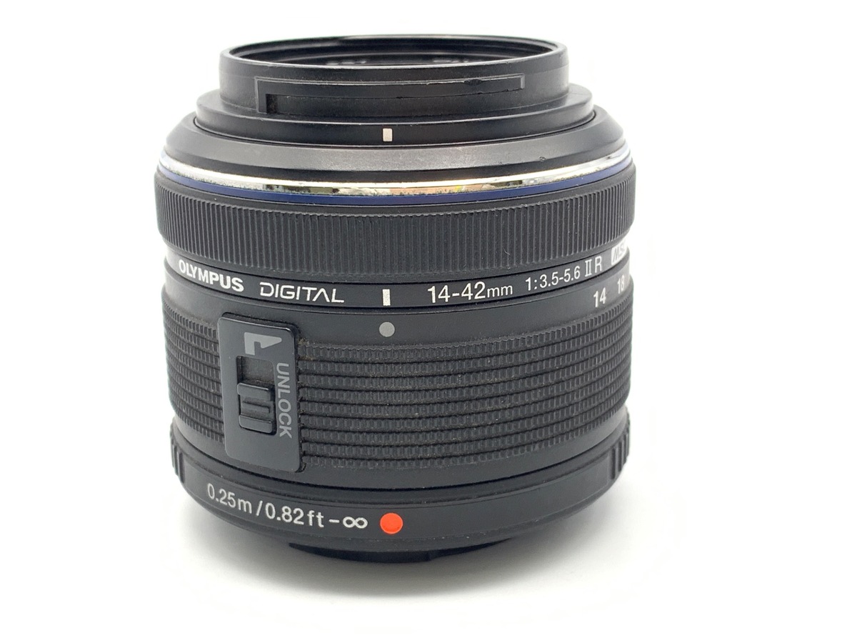 中古】オリンパス M.ZUIKO DIGITAL 14-42mm F3.5-5.6 II R ブラック