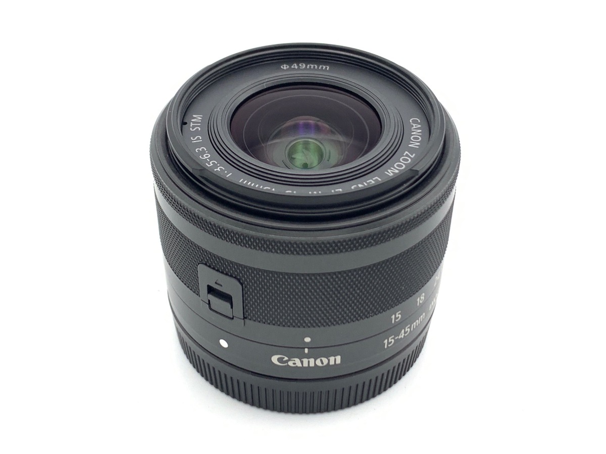 中古】キヤノン EF-M15-45mm F3.5-6.3 IS STM グラファイト 在庫一覧 中古】キヤノン EF-M15-45mm F3.5-6.3 IS STM グラファイト 在庫一覧
