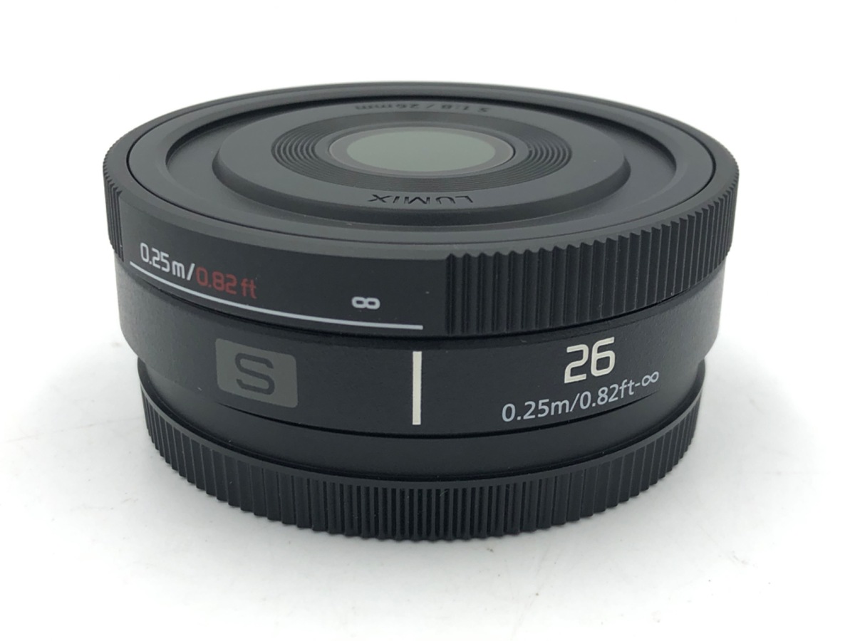 カスタム品Panasonic LUMIX S-R26 26mm F8 レンズ中古 中古】パナソニック LUMIX S 26mm F8 [S-R26] 在庫一覧｜カメラのキタムラ