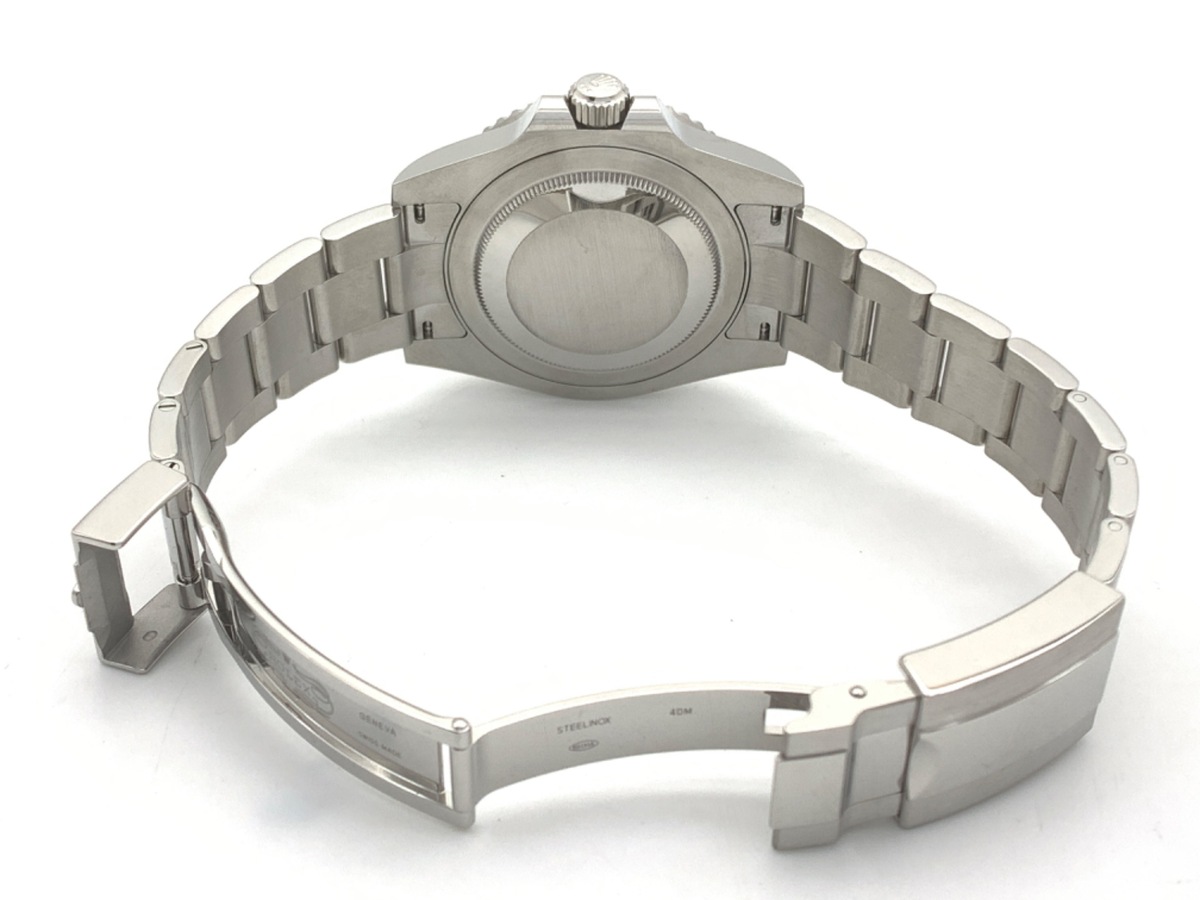 ロレックス(ROLEX) GMTマスターII ブラック 126710BLRO ステンレススティール ブルー/レッドベゼル オイスターブレス