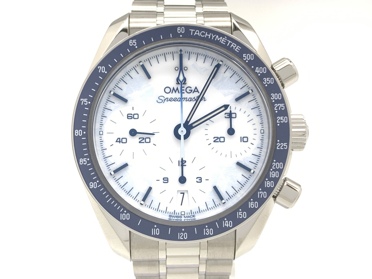 オメガ(OMEGA) スピードマスター ホワイト 522.30.38.50.04.001 ステンレススティール 2026年ミラノオリンピック