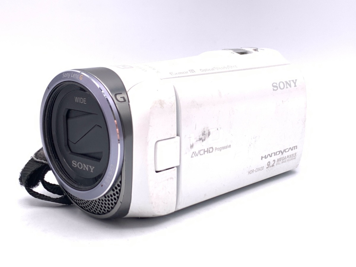 【中古】ソニー HDR-CX420 ホワイト
