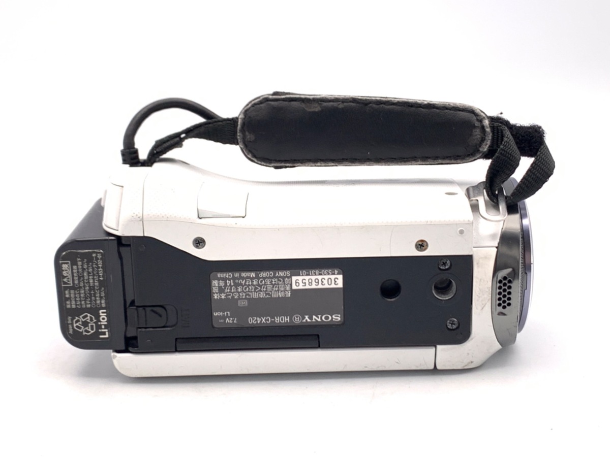 【中古】ソニー HDR-CX420 ホワイト