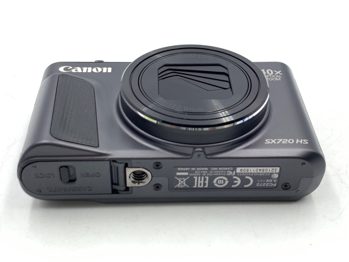 中古：AB(良品)】キヤノン PowerShot SX720 HS ブラック | 2444860036188