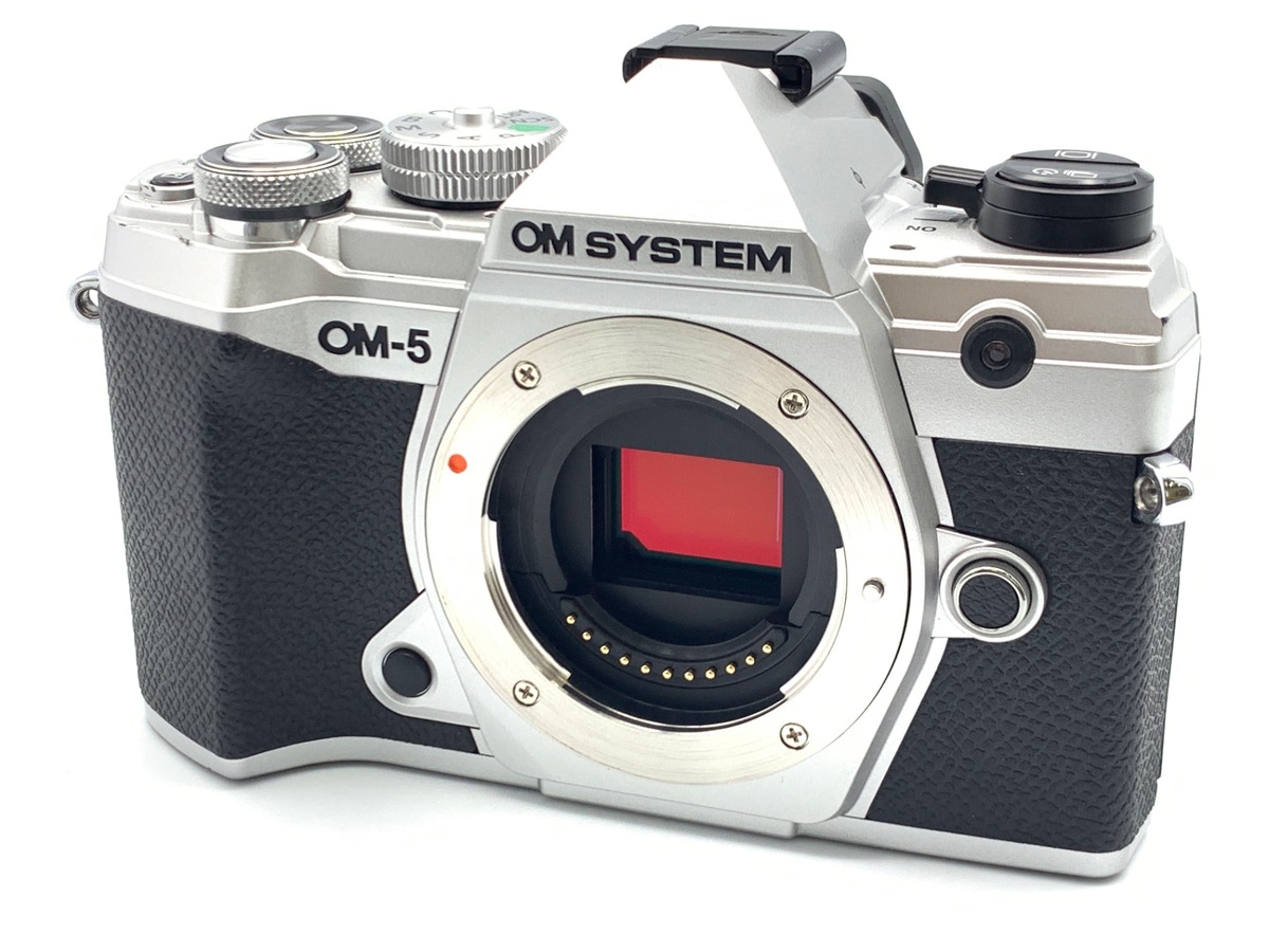 中古：B(並品)】OM SYSTEM OM-5 ボディ シルバー | 2444860038427
