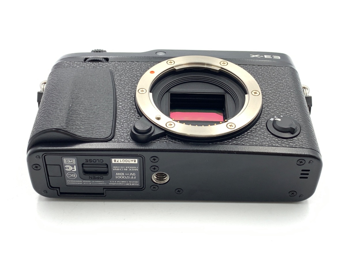 富士フイルム - FUJIFILM X-E3 ボディ ブラック 中古良品 富士フイルム FUJIFILM X-E3 ボディ ブラック 中古