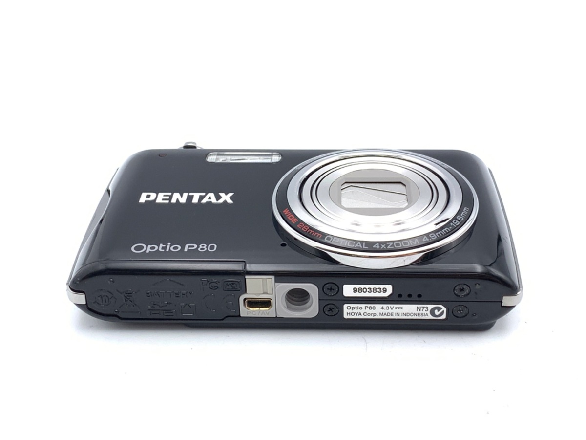 希少 [美品] ペンタックス PENTAX OPTIO P80 コンテジ PENTAX Optio P80 A stylish, ultra-slim digital compact