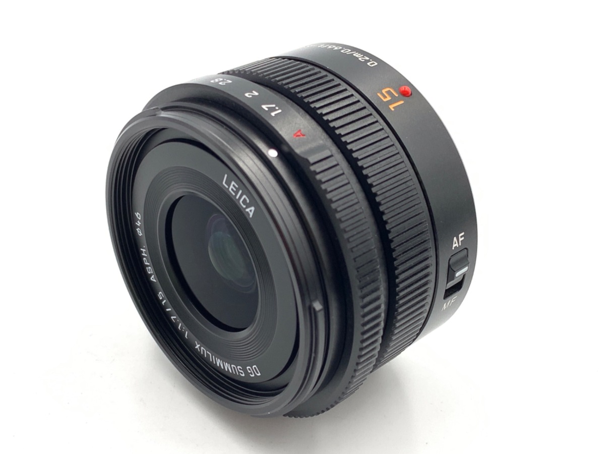 中古：AB(良品)】パナソニック LEICA DG SUMMILUX 15mm/F1.7