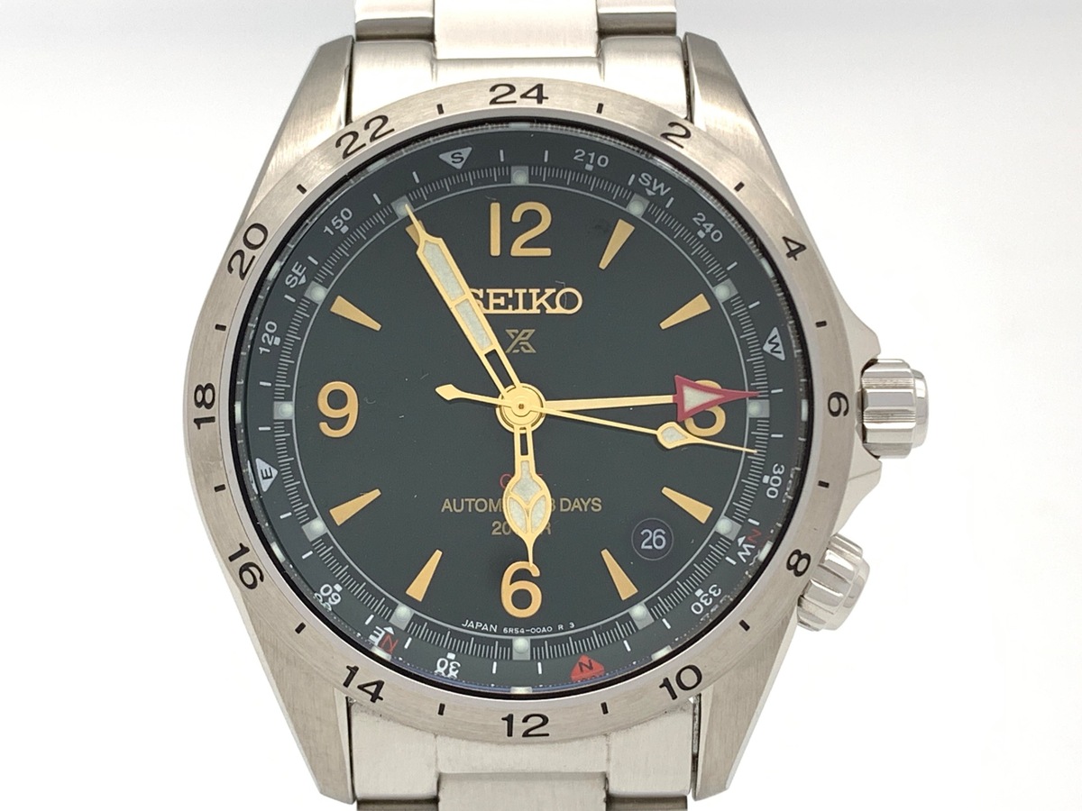 中古：AB(良品)】セイコー プロスペックス アルピニスト グリーン  