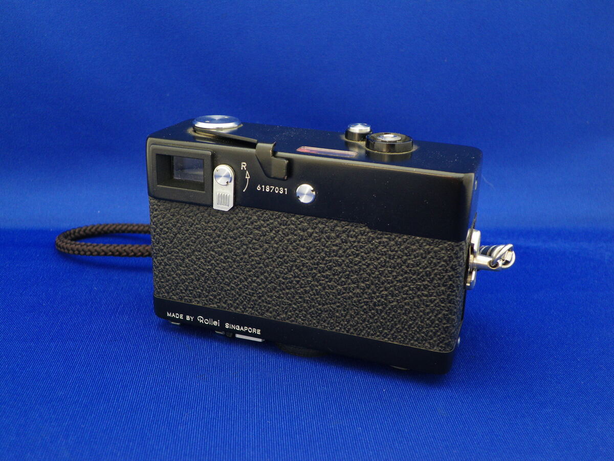 訳アリ特価！✨希少✨シャッターOK✨Rollei 35 ブラック シンガポール製 美品 シャッターOK】Rollei 35 シンガポール製 Tessar 3.5/40