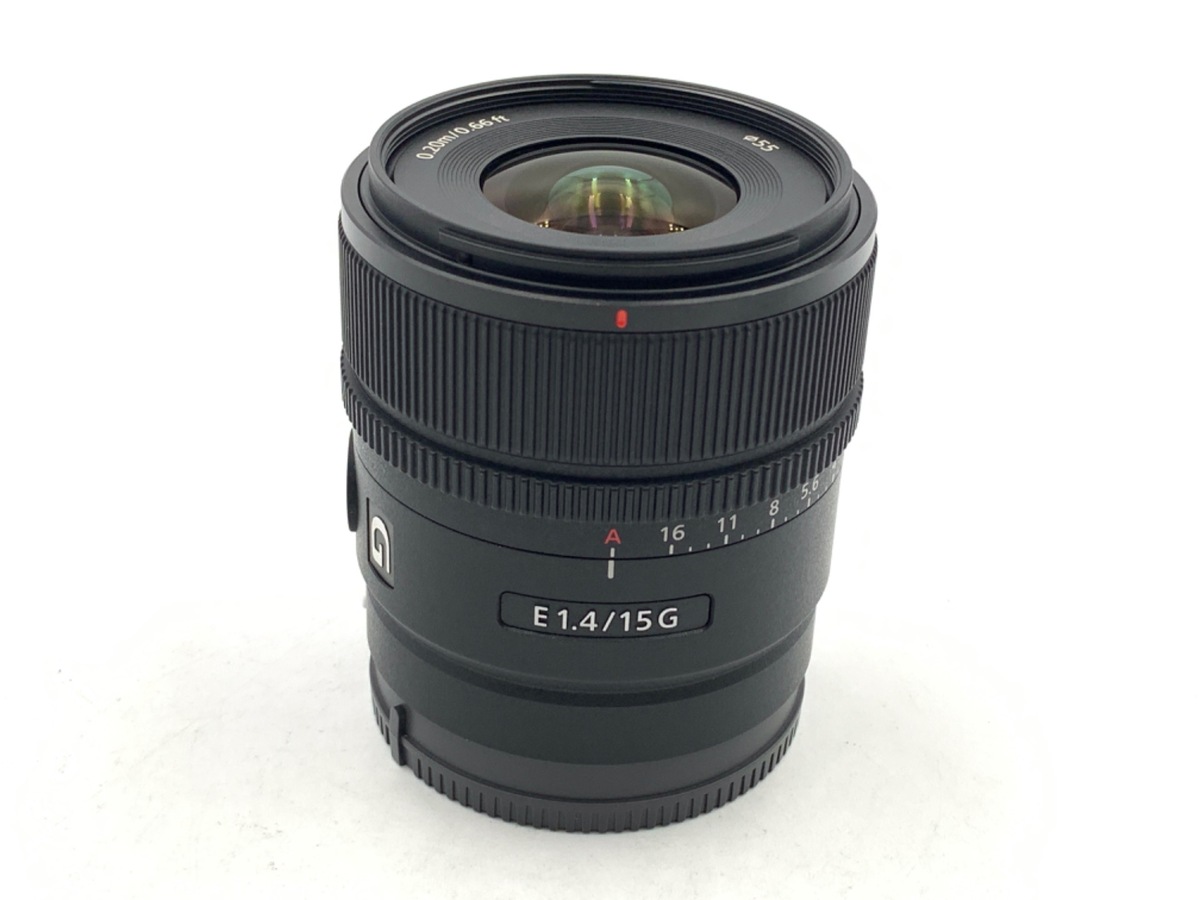 SONY E 15mm F1.4 G sel15f14g【極美品】 新品)SONY (ソニー) E 15mm F1.4 G SEL15F14G（商品ID