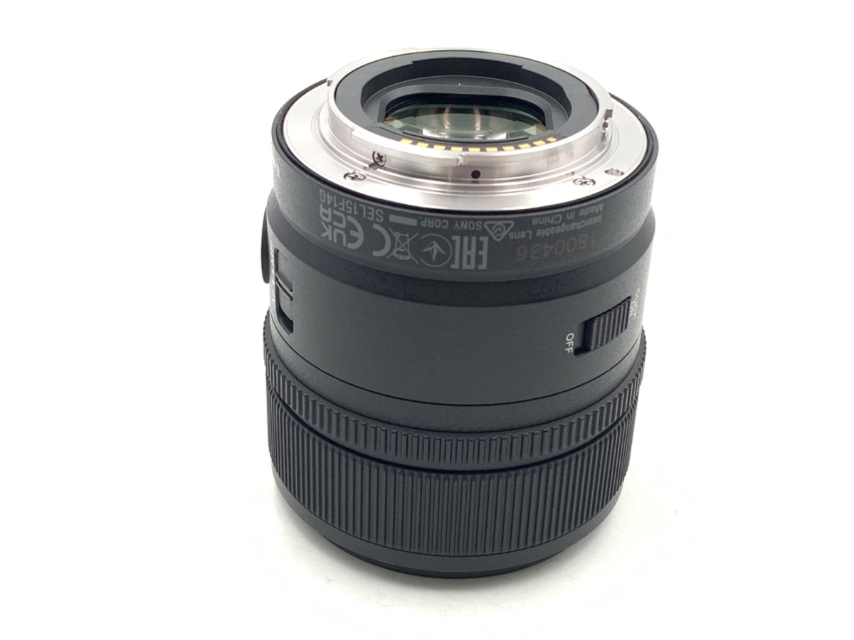 中古：AB(良品)】ソニー E 15mm F1.4 G [SEL15F14G] | 2444870060289