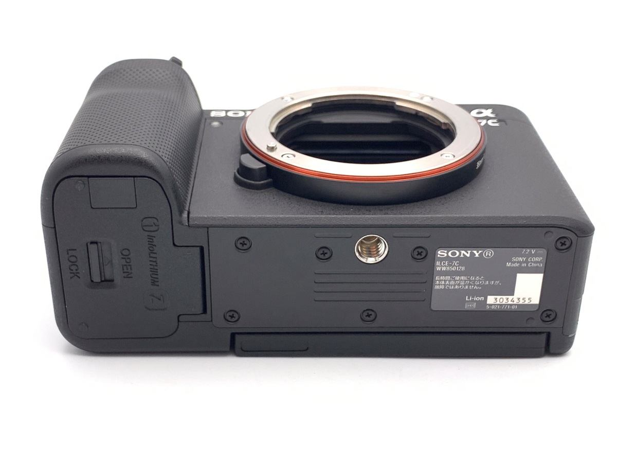 中古：AB(良品)】ソニー α7C ボディ ブラック [ILCE-7C B
