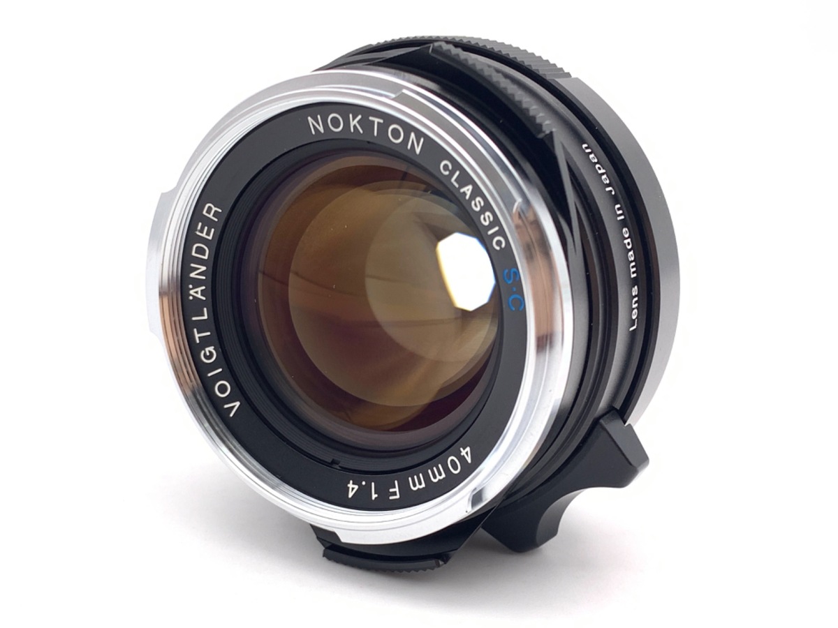 コシナ フォクトレンダー NOKTON CLASSIC 40mm f1.4 SC 商品レビュー