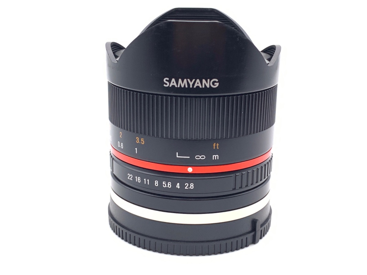 SAMYANG FISH-EYE II 8mm f/2.8 ソニーE用 Samyang 8mm f/2.8 Fisheye II Lens for Sony E Mount SY8MBK28-E