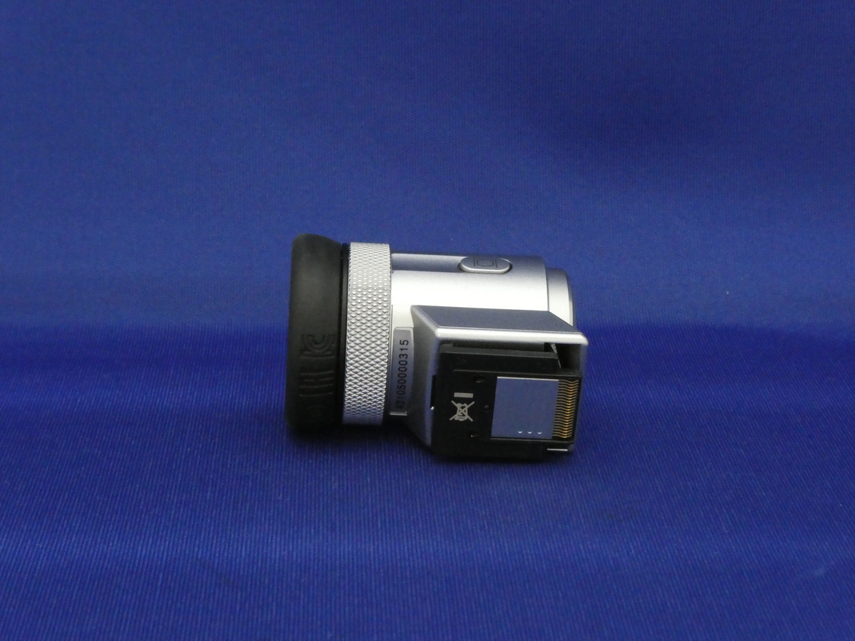 CANON EOS EVF-DC2 シルバー　正常動作　光学クリア 中古：AB(良品)キヤノン 電子ビューファインダー EVF-DC2 シルバー