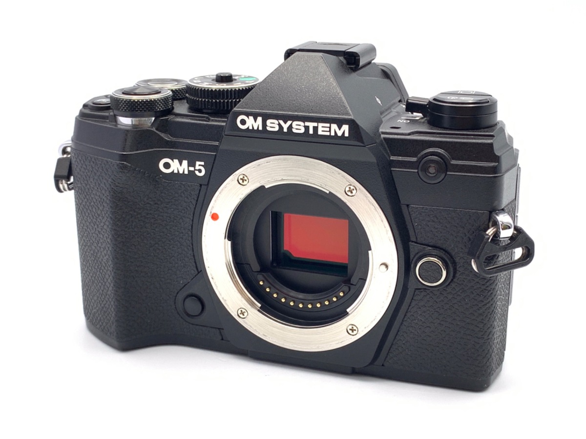 中古：AB(良品)】OM SYSTEM OM-5 ボディ ブラック | 2444870074224