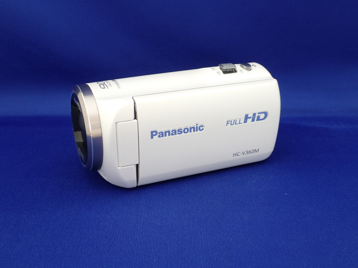 中古：B(並品)】パナソニック HC-V360M-W ホワイト | 2444870077669
