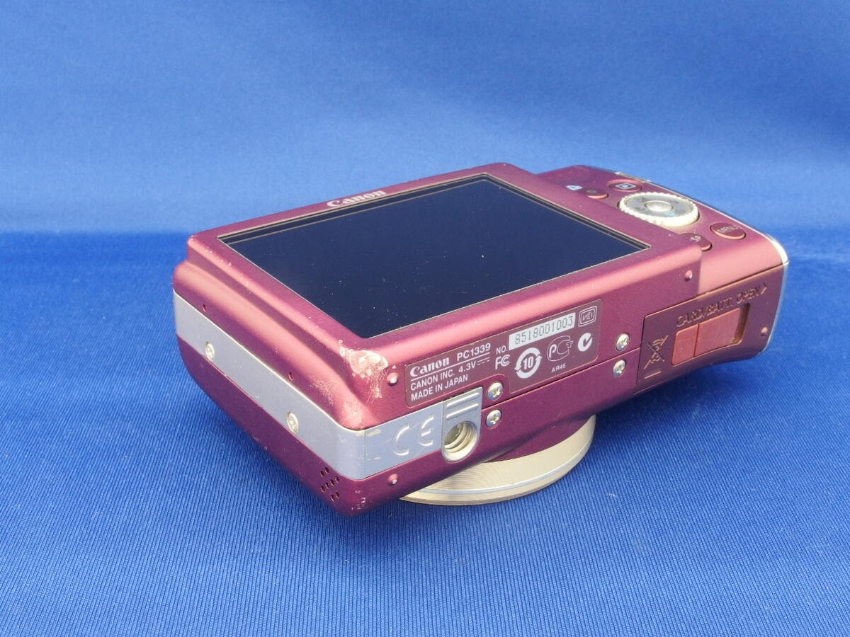 中古：C(やや難あり)】キヤノン PowerShot SX200IS レッド | 2444870079038