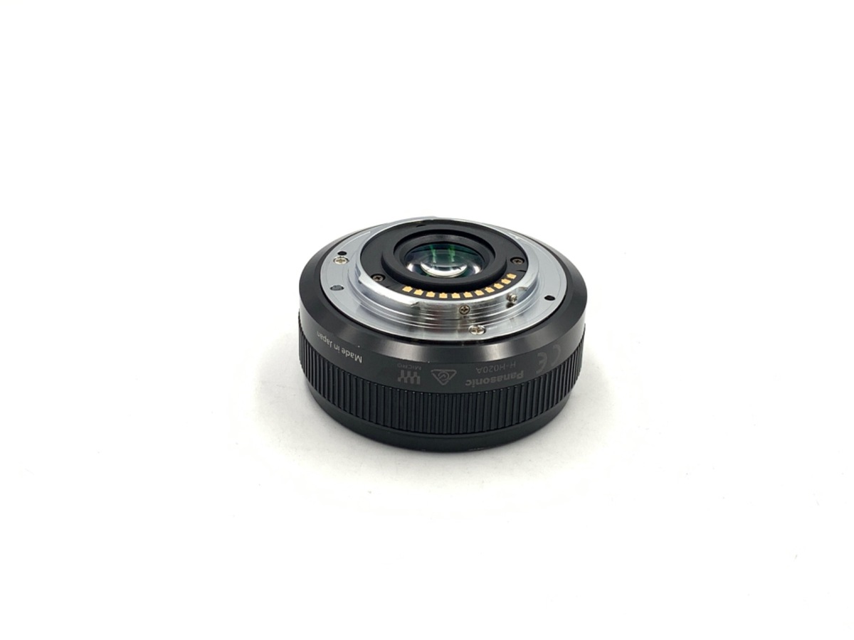 中古】パナソニック LUMIX G 20mm F1.7 II ASPH. [H-H020A] ブラック