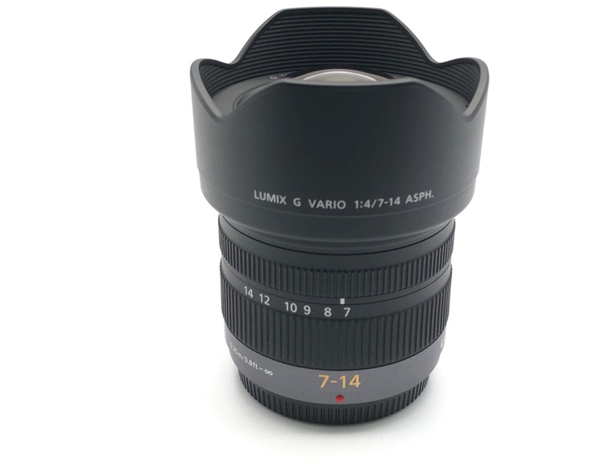 中古】パナソニック LUMIX G VARIO 7-14mm/F4.0 ASPH. [H-F007014