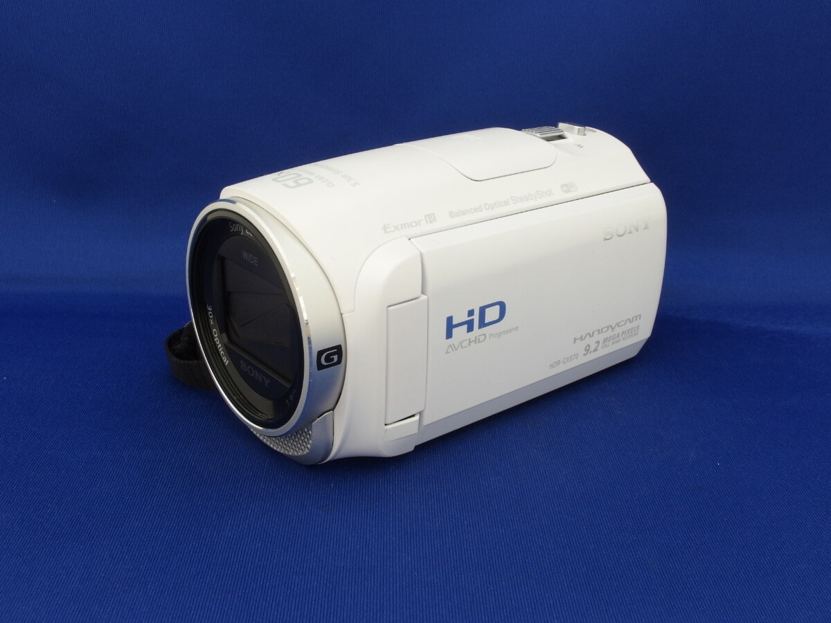 SONY ソニー HDR-CX670 デジタルHDビデオカメラレコーダー 中古 中古】ソニー デジタルHDビデオカメラレコーダー HDR-CX670 PC ピンク