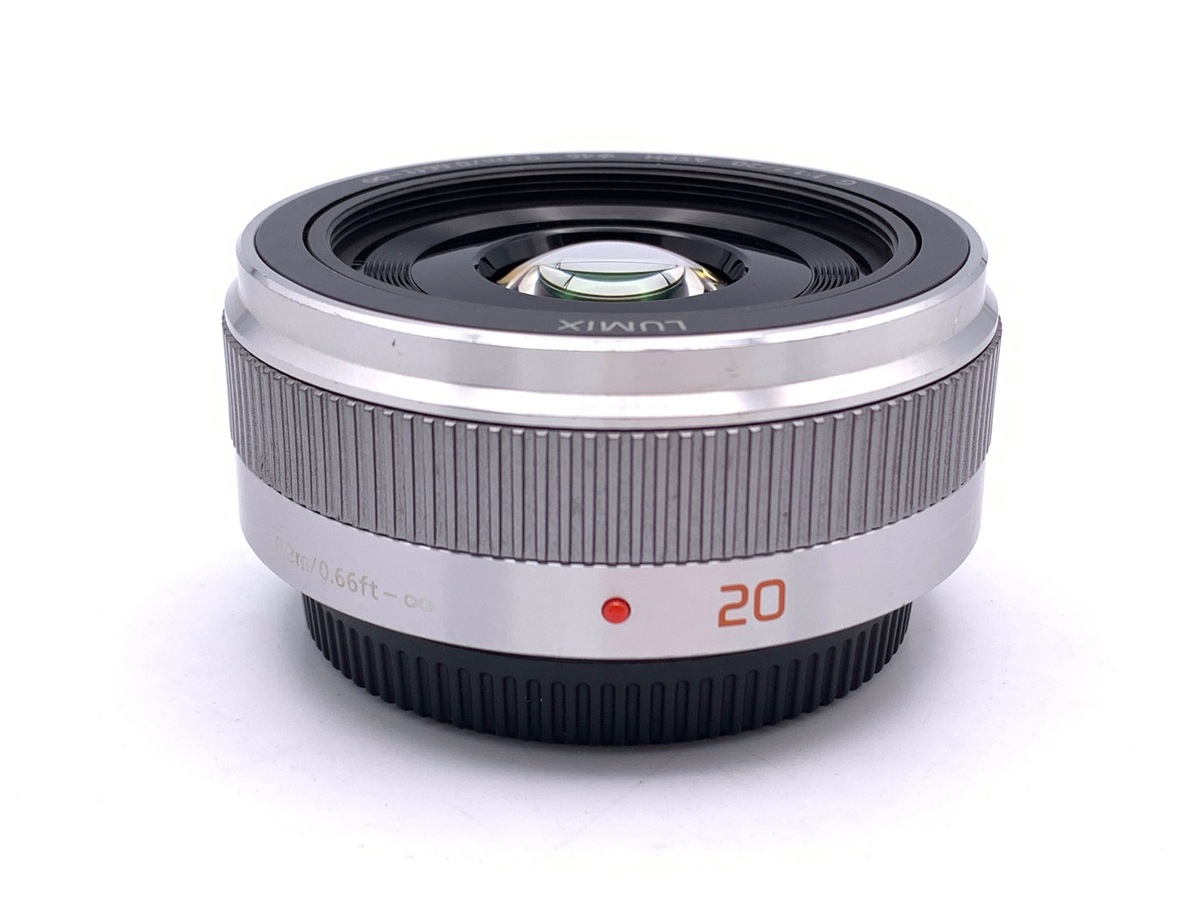 中古】パナソニック LUMIX G 20mm F1.7 II ASPH. [H-H020A] シルバー