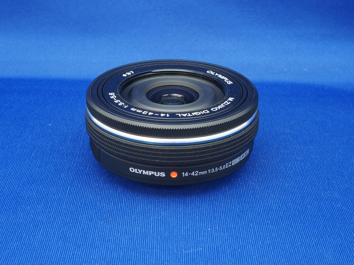 中古】オリンパス M.ZUIKO DIGITAL ED 14-42mm F3.5-5.6 EZ ブラック